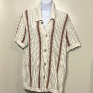 Aeropostale Cream Knit Sweater